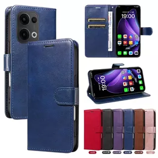 เคส ฝาพับหนัง ล็อกได้ สำหรับ OPPO A6X A6C A6S A6 A6Pro A5Pro A5 A5X A3Pro A3X A60 A38 A15 F7/A5S/F9/A5 A9 2020 BOSS