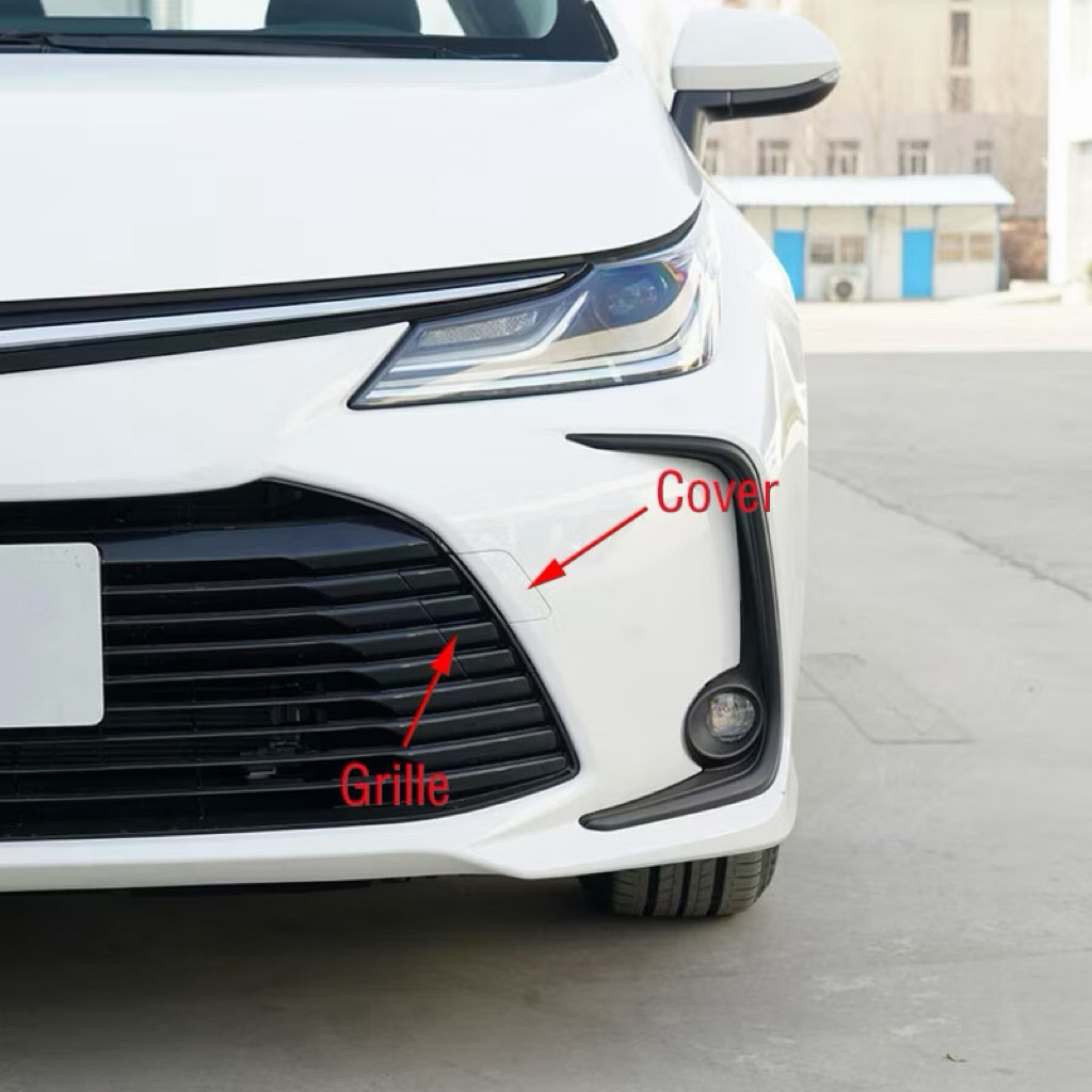 ฝาปิดหูลากกันชนหน้า ALTIS 2019 2020 แท้เบิกห้าง กันชนหน้า หูลาก ฝาปิด โฉมใหม่ล่าสุด อัลติส โตโยต้า 53128-02260