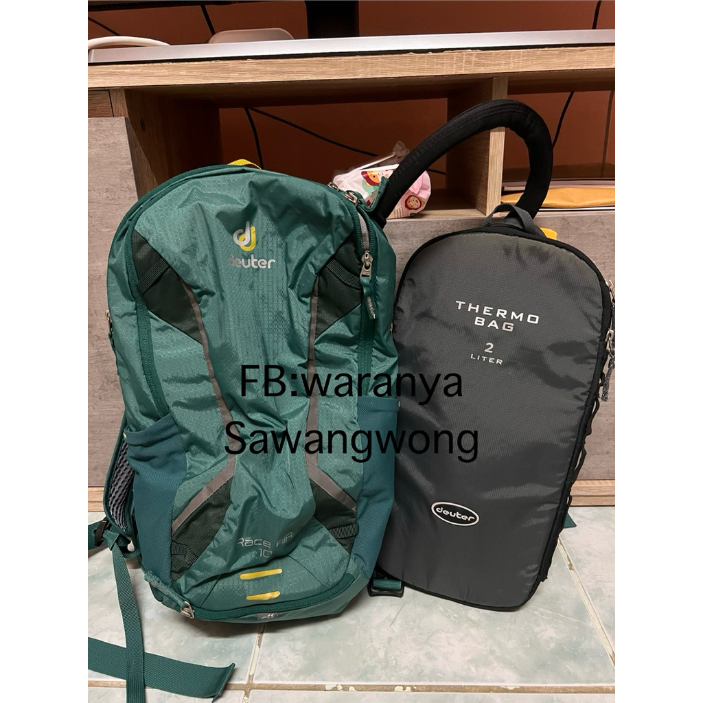 กระเป๋าเป้ deuter พร้อมถุงน้ำ