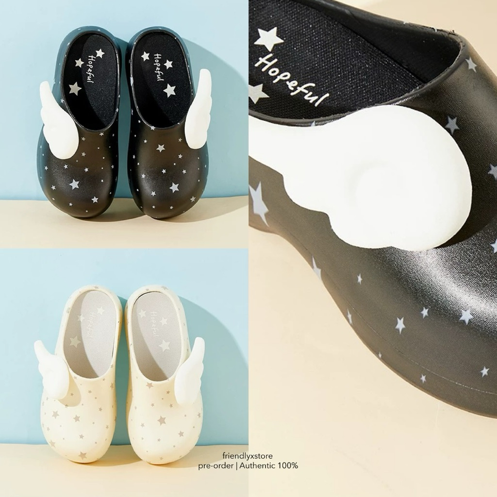 (pre-order/พร้อมส่ง) sanfu รองเท้าติดปีกลายดาว ของแท้100%