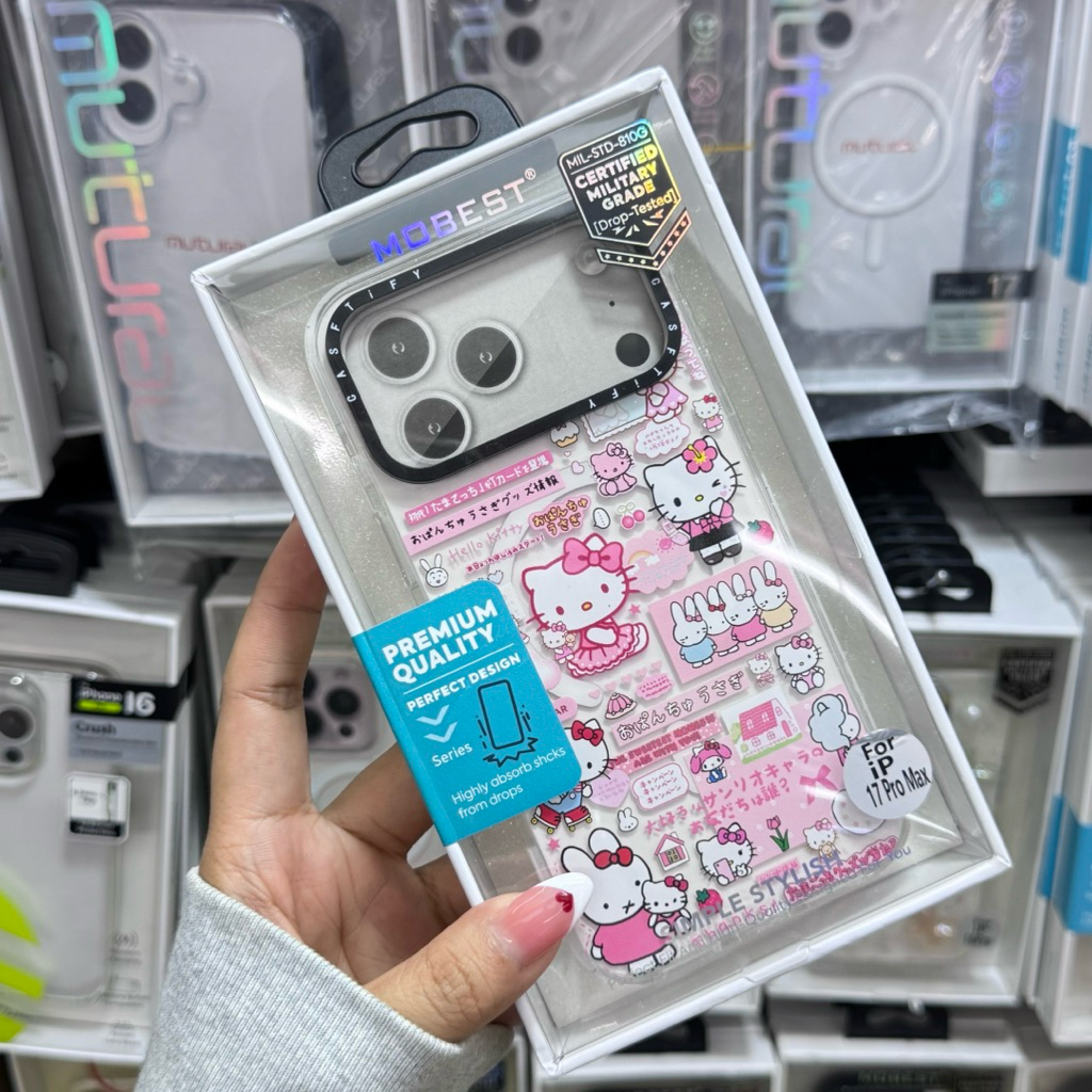 [*Newเคสคิตตี้] Mobest เคสมีแม่เหล็กชาร์จ สำหรับรุ่นไอโฟน15 15promax 13promax 14promax 17 17pro 17promax