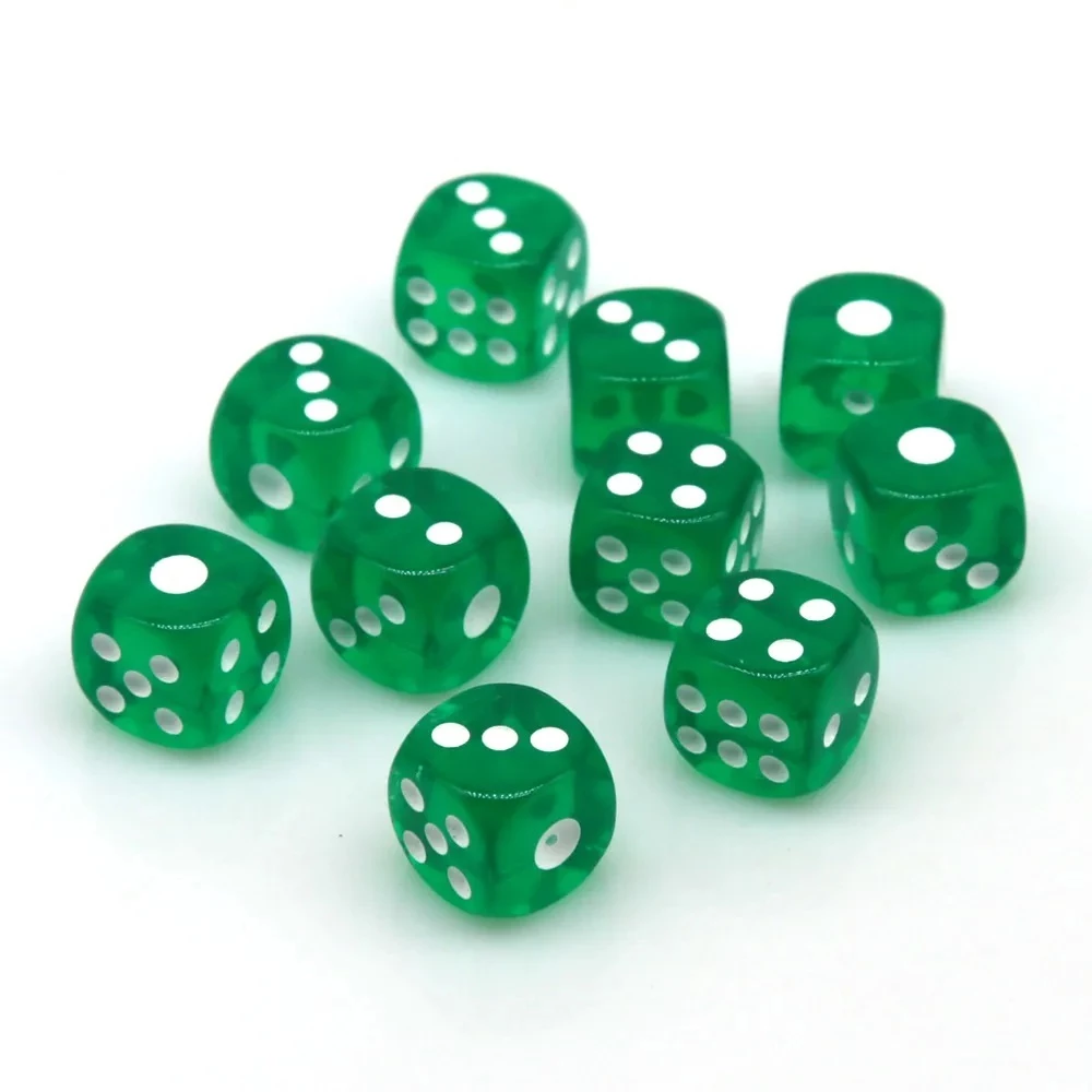 ลูกเต๋า D6 DOT 12mm. 1 ลูก(1die) | ลูกเต๋า Dice For DnD D&D MTG RPG TRPG เกมกระดาน บอร์ดเกม Game ไพ่ทาโรต์ Magic เมจิก thumbnail 4