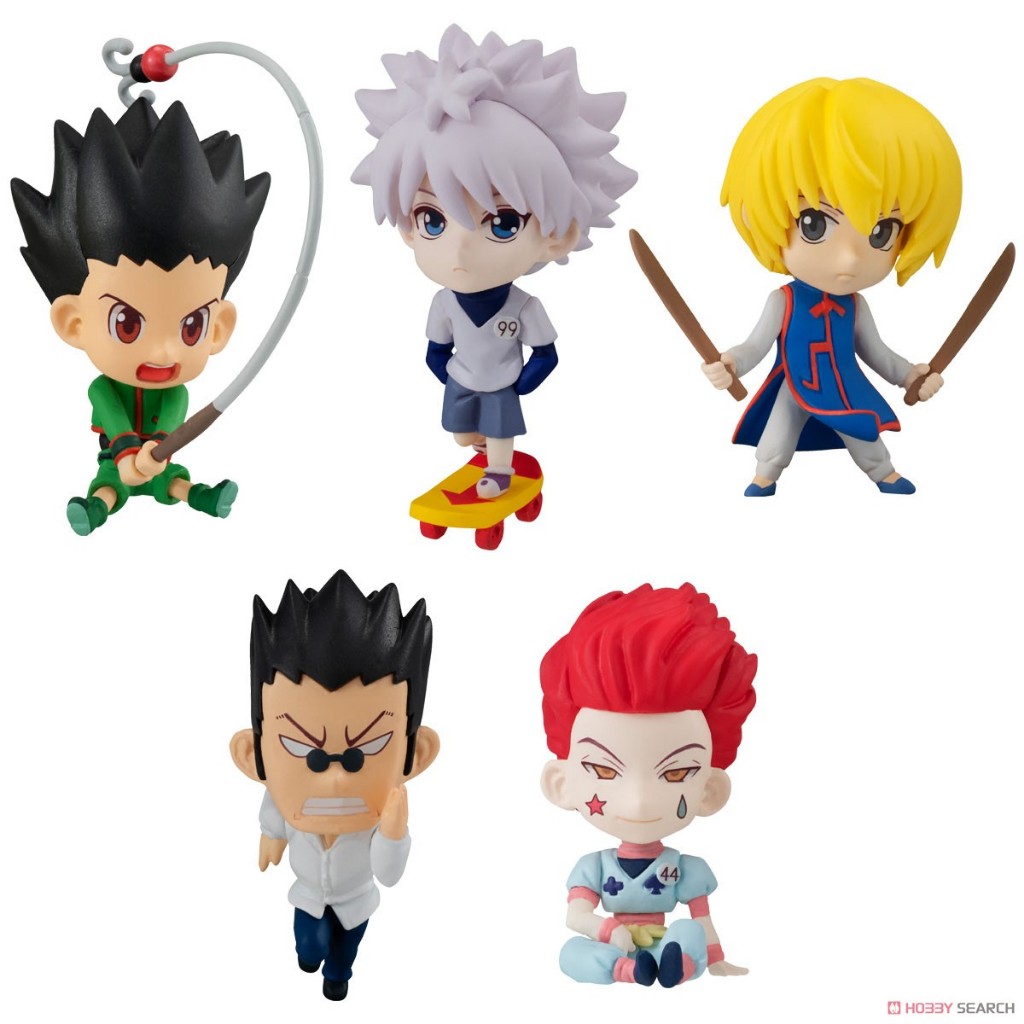 [ของแท้] [มือหนึ่ง] Hunter × Hunter Adverge Motion Gon Killua Kurapika Hisoka Leorio Figure Bandai