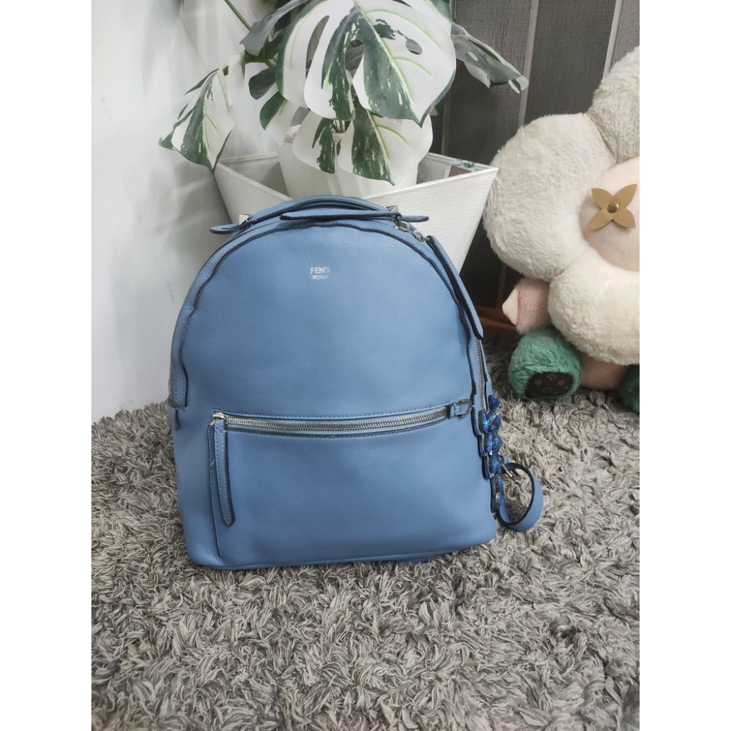 กระเป๋าเป้ Fendi มือสองตู้ญี่ปุ่นหนังแท้ลุ้นแท้ งานสุด โคตรสุด