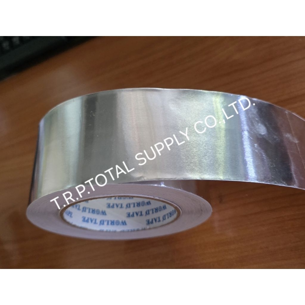 เทปอลูมิเนียม ขนาด 60mm x 50y (45m) (สินค้าผลิตในรง.ไทย)ออกใบกำกับภาษีได้