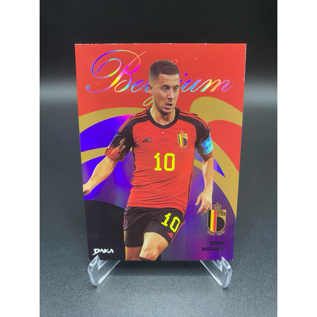 การ์ดฟุตบอล 🇧🇪 Eden Hazard – 2025 Belgium National Team (DAKA)