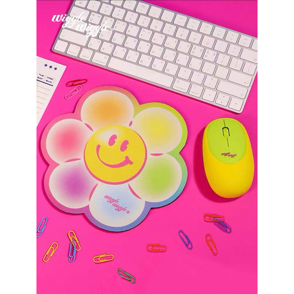 ขายดี   พร้อมส่ง Wiggle Wiggle แท้ 100% ราคาถูกที่สุด แผ่นรองเมาส์ Mouse Pad น่ารัก ตกแต่งบนโต๊ะคอม น่ารักสุดคิ้ว ราคา ถูกที่สุด ดีลบีเคเค แกลเลอรีภาพที่ 2