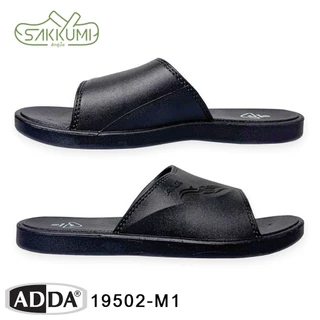 🔥ถูกสุด•ส่งไว ADDA แท้💯 รองเท้าแตะลายไทย รุ่น19502 ทนทาน ใส่สบาย แบบยาง PVC ของผู้ชาย รองเท้าสวม