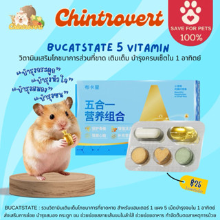 Chintrovert ✨| Setวิตามิน 5 เม็ด 1 แผง รายอาทิตย์ Bucatstate…