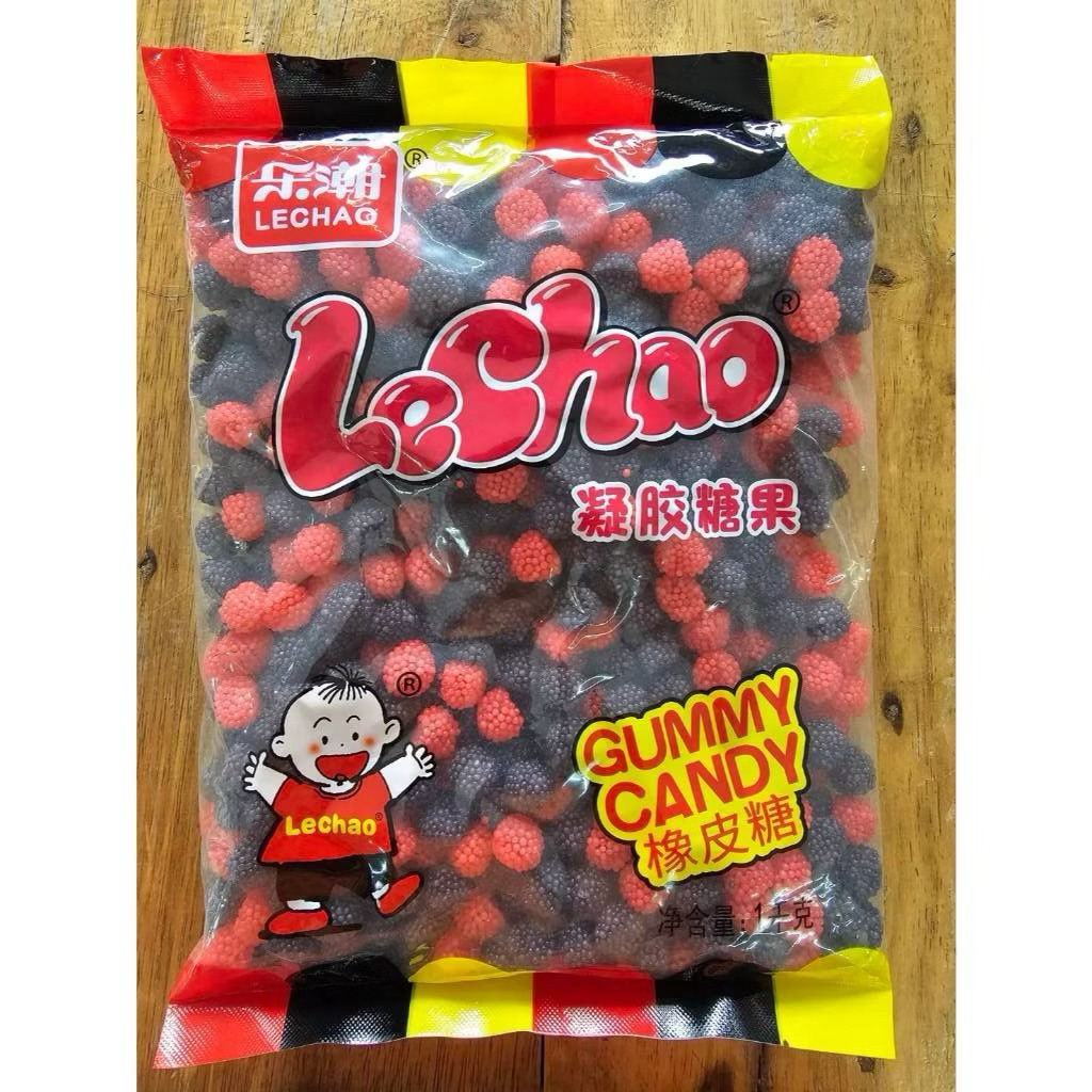 เยลลี่เบอร์รี่เกล็ด 1 กิโลกรัม ตรา LeChao