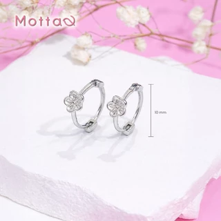 Motta Silver Earring ต่างหูห่วงเงินแท้ ดีไซน์สวยไม่ซ้ำใคร
