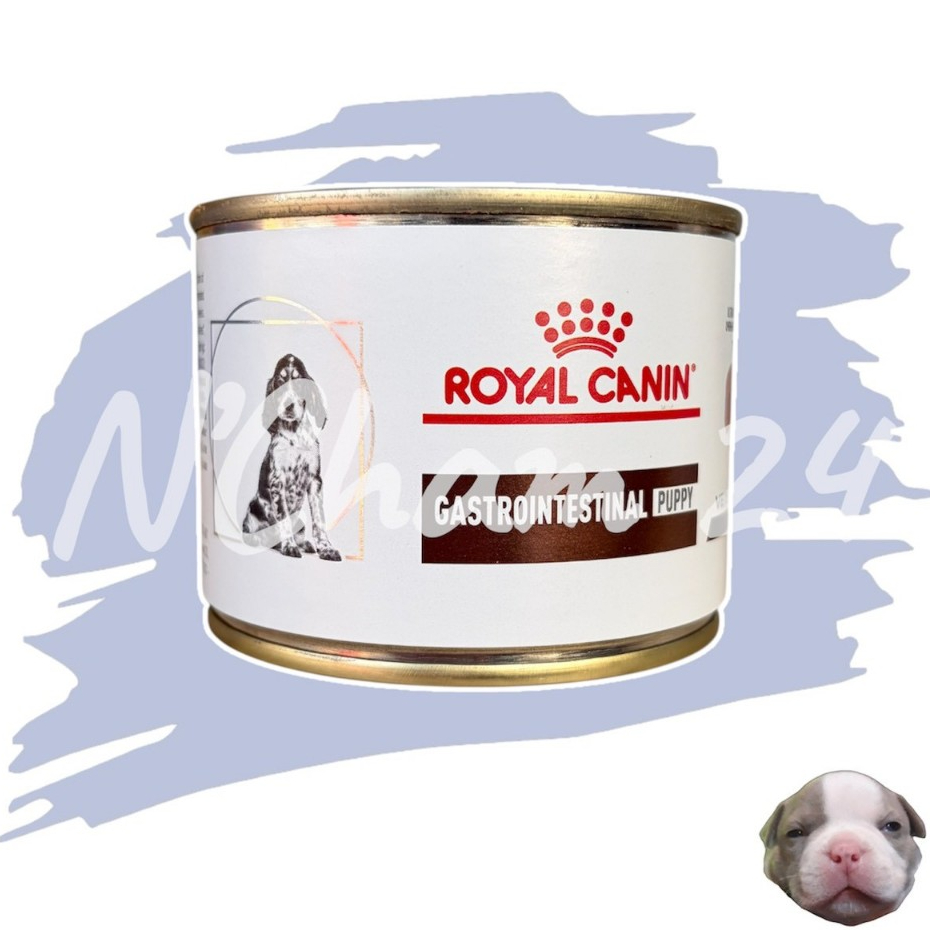 โปรดอ่านก่อนสั่ง Royal Canin Gastrointestinal Puppy ขนาด 195g อาหารเปียก ลูกสุนัข 1 กระป๋อง
