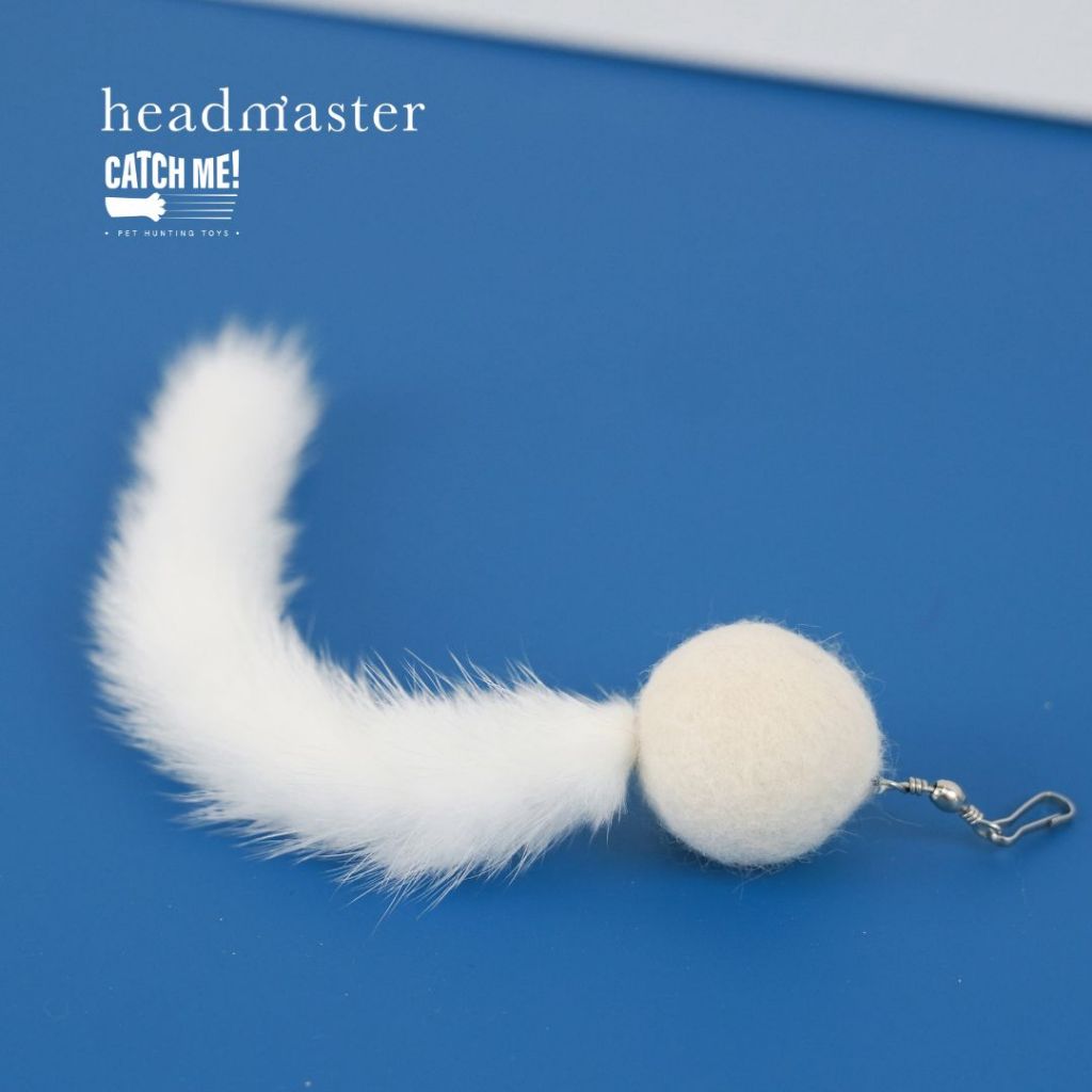 Catch Me! Little Ferret Cat Teaser Refill Head หัวล่อแมว อุปกรณ์ ไม้ตกแมว ไม้ล่อแมว