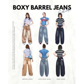 Boxy Barrel Jeans (บ็อกซี่)