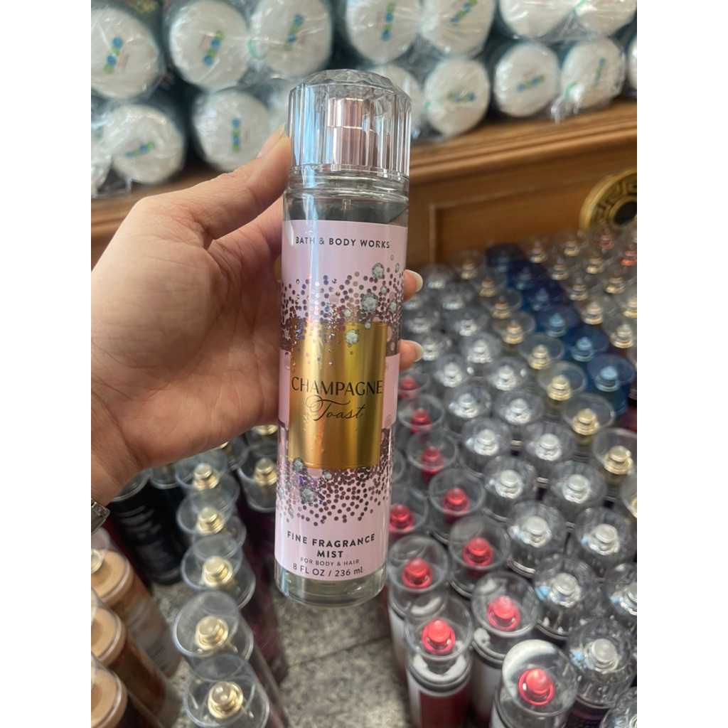 Bath & Body Works Fine Fragrance Champagne Toast Body 236ml. ของแท้ ราคาถูก Shopee Lazada