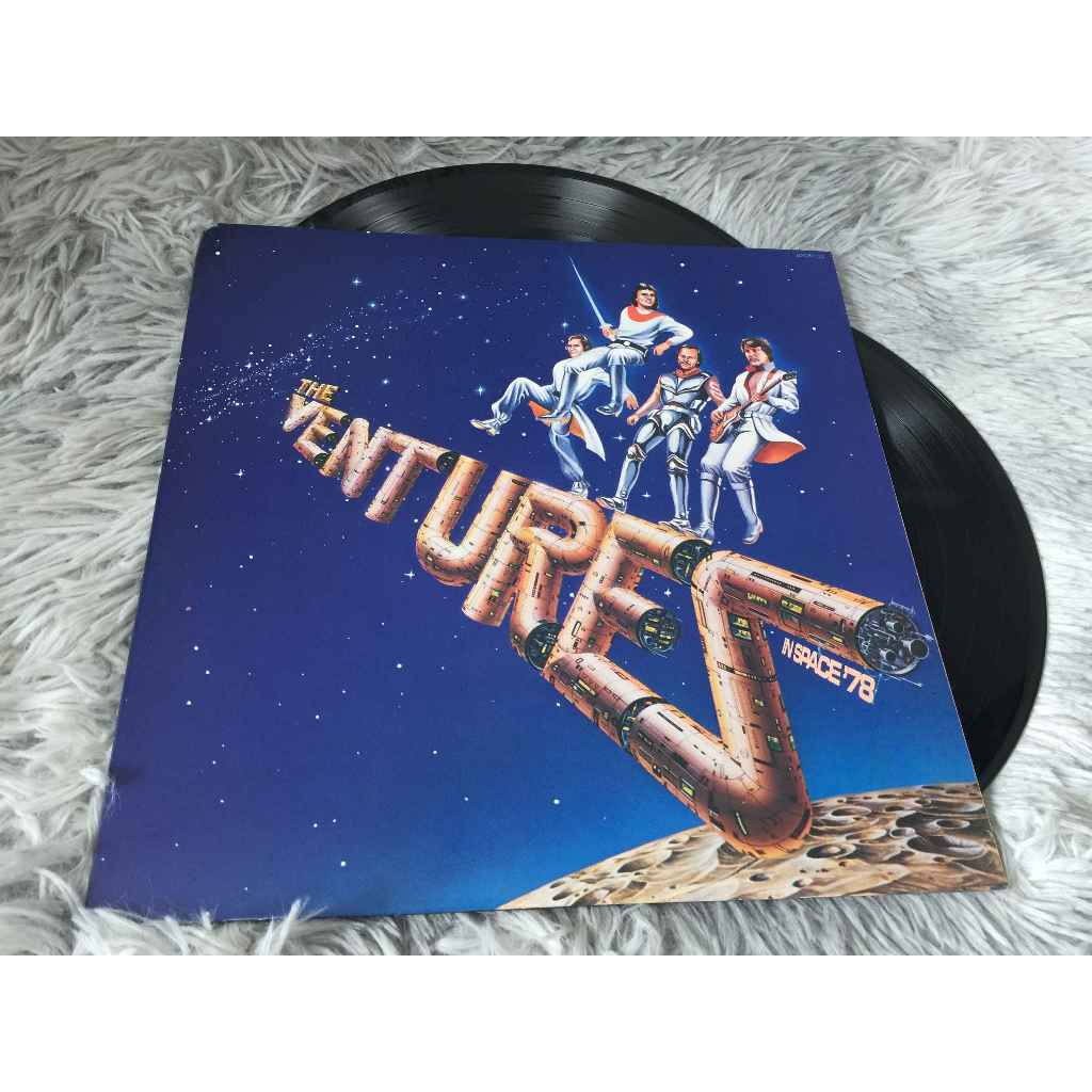 The Ventures - In Space ขนาด 12 นิ้ว 2LP G166