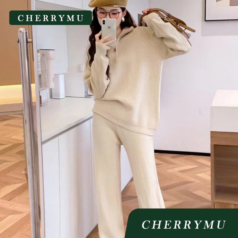 CHERRYMU รุ่น CS234 ชุดเซ็ท 2 ชิ้น เสื้อ+กางเกง