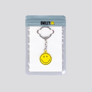 (ของเเถม) SMILEY® YELLOW METAL LIMITED KEYCHAIN