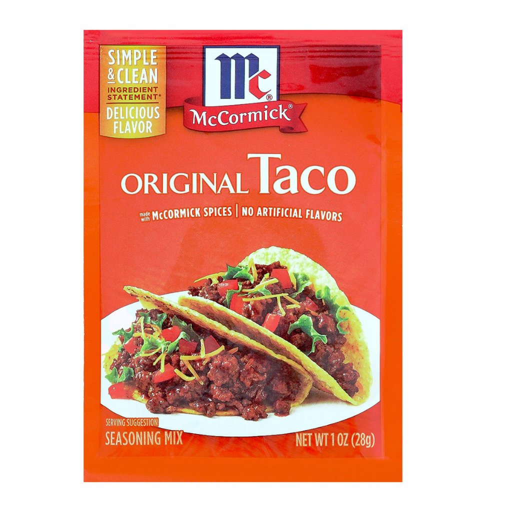 แม็คคอร์มิค ออริจินัล ทาโค ผงปรุงรส 28 ก. MCCORMICK Original Taco Seasoning Mix 28 G.