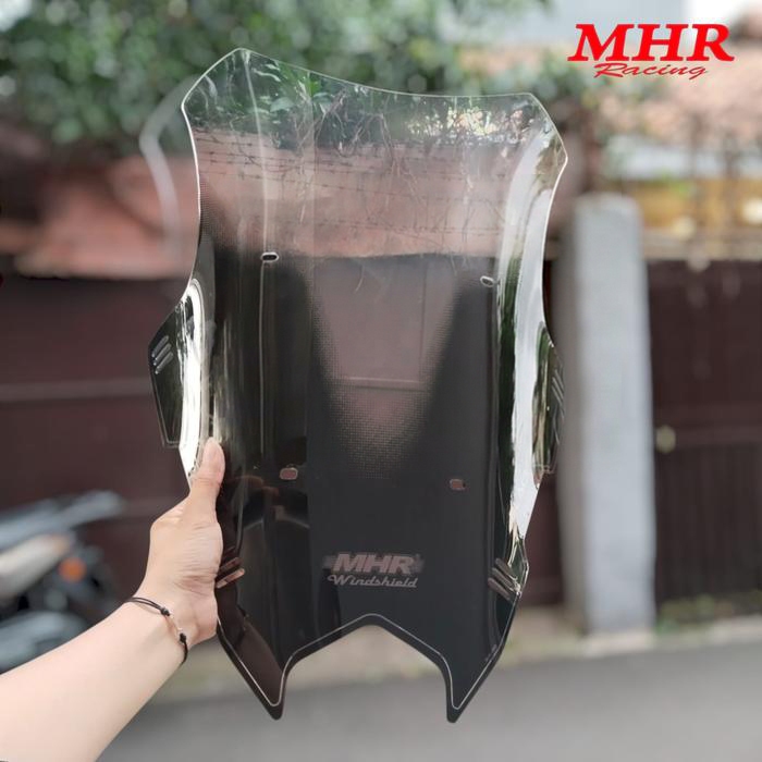 ชิวหน้า ทรงD V2 พิมพ์ลาย MHR Nmax 2025 ชิวหน้าแต่ง Nmax Turbo