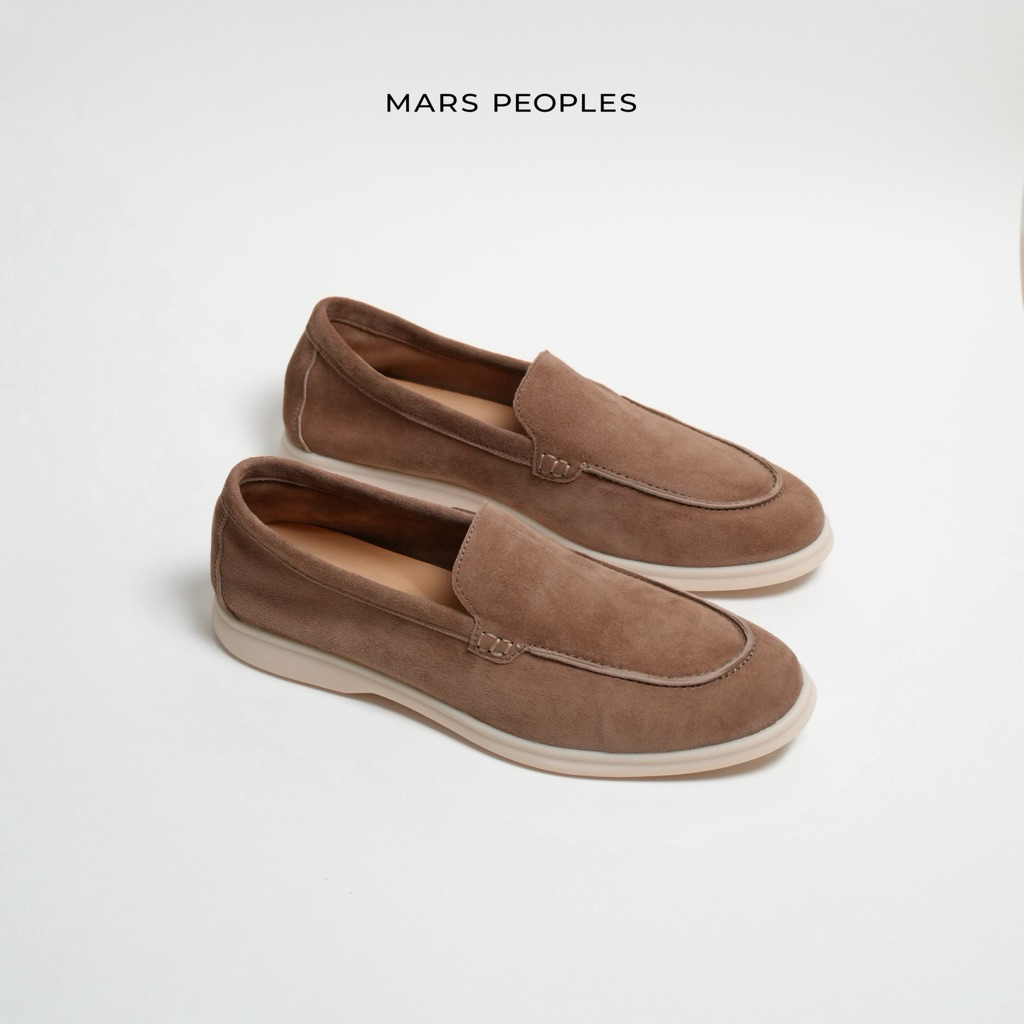 MARS PEOPLES - Sport Moccasin / Sand suede