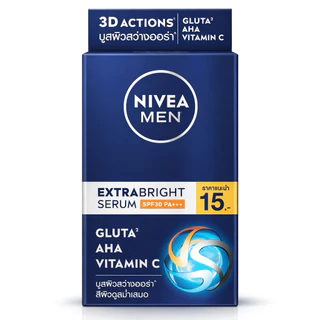 [1กล่อง6ซอง] Nivea Men นีเวีย เมน แบบซอง เซรั่ม ครีม ฝาหมุน มีหลายแบบให้เลือก แบบซอง 7มล.