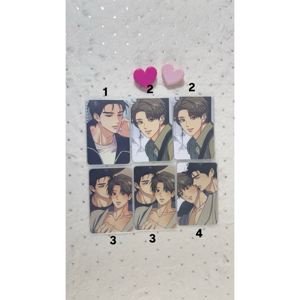 การ์ด Melting point manhwa bl