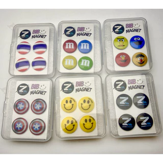 แม่เหล็กติดเบอร์วิ่ง แม่เหล็กติดบิบ แม่เหล็กติด bib : Magnetic Race Number BIB Holder สินค้าพร้อมส่ง