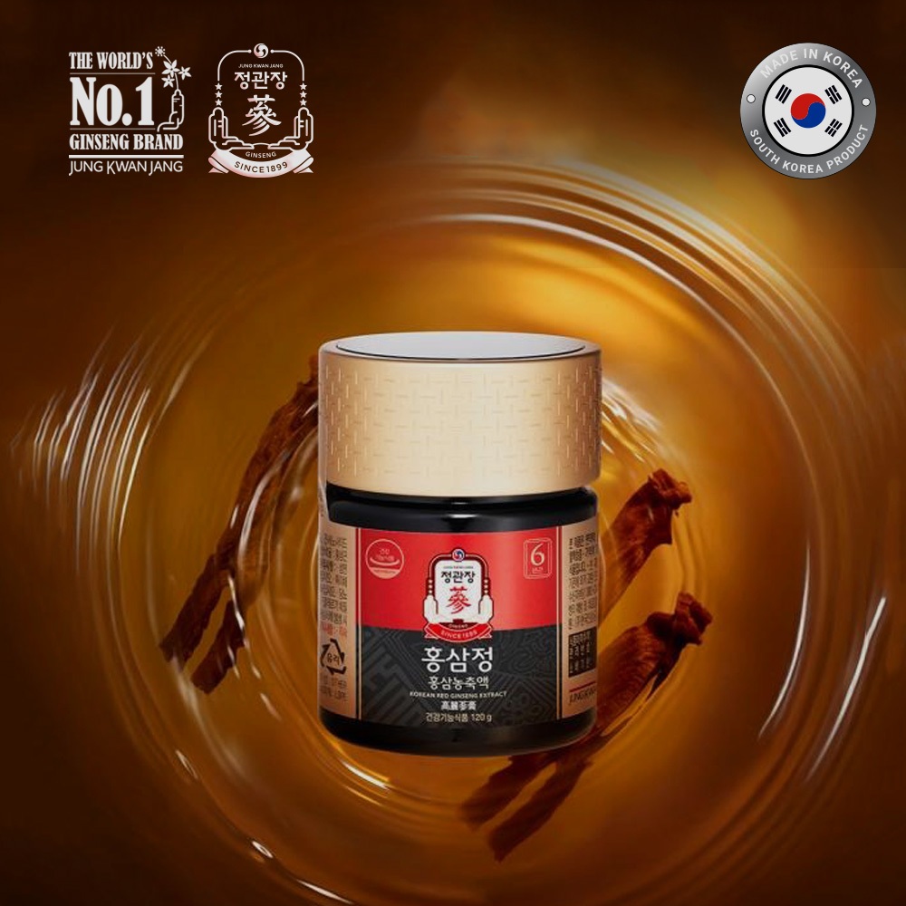 JUNG KWAN JANG Korean Red Ginseng Extract 120g – โสมแดงเกาหลีสกัดเข้มข้น 120กรัม
