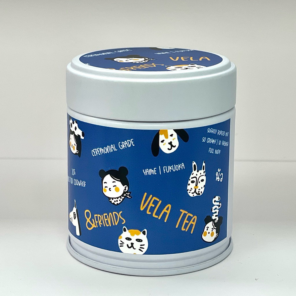 (พร้อมส่ง) vela tea ベラティー Vela&Friend | Yame fukuoka matcha