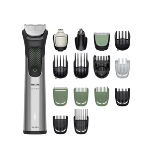 Philips ฟิลิปส์ ปัตตาเลี่ยนไฟฟ้า 16 in 1 ตัดแต่งผม หนวดเครา ขนร่างกาย รุ่น MG9532/15
