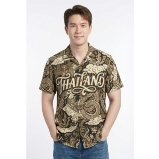 warpstreet เสื้อฮาวายลาย Siam Legend Thailand