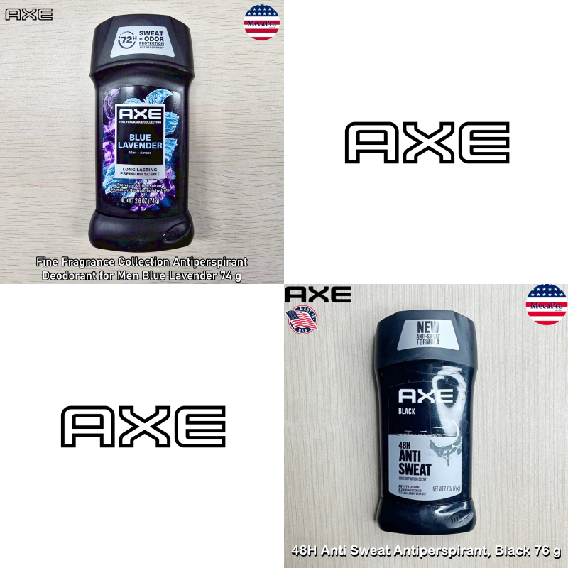 Axe® 48H Anti Sweat Antiperspirant Deodorant Stick, Black 76g ผลิตภัณฑ์ระงับกลิ่นกาย โรลออนสติ๊ก