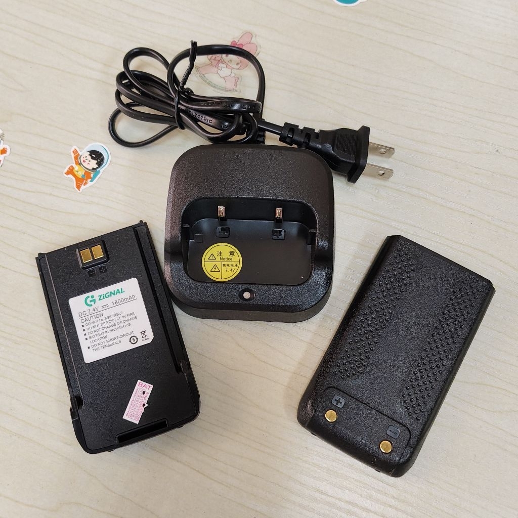 #แท่นชาร์จ,แบตเตอรี่วิทยุสื่อสารZIGNAL NW-751,G-751