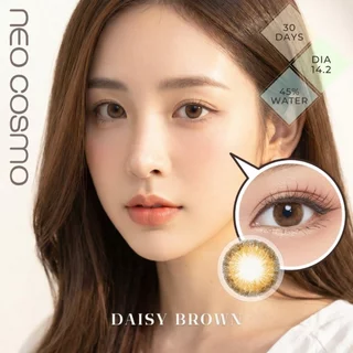 คอนแทคเลนส์ Daisy Brown (Neo Cosmo) เดซี่ สีน้ำตาล โตเล็กน้อย สวยสไตล์ญี่ปุ่น มีส่งด่วนใน กทม.