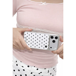 Soft Polka Wish Collection sliver case For iPhone case เคสไอโฟน | Wishwindy