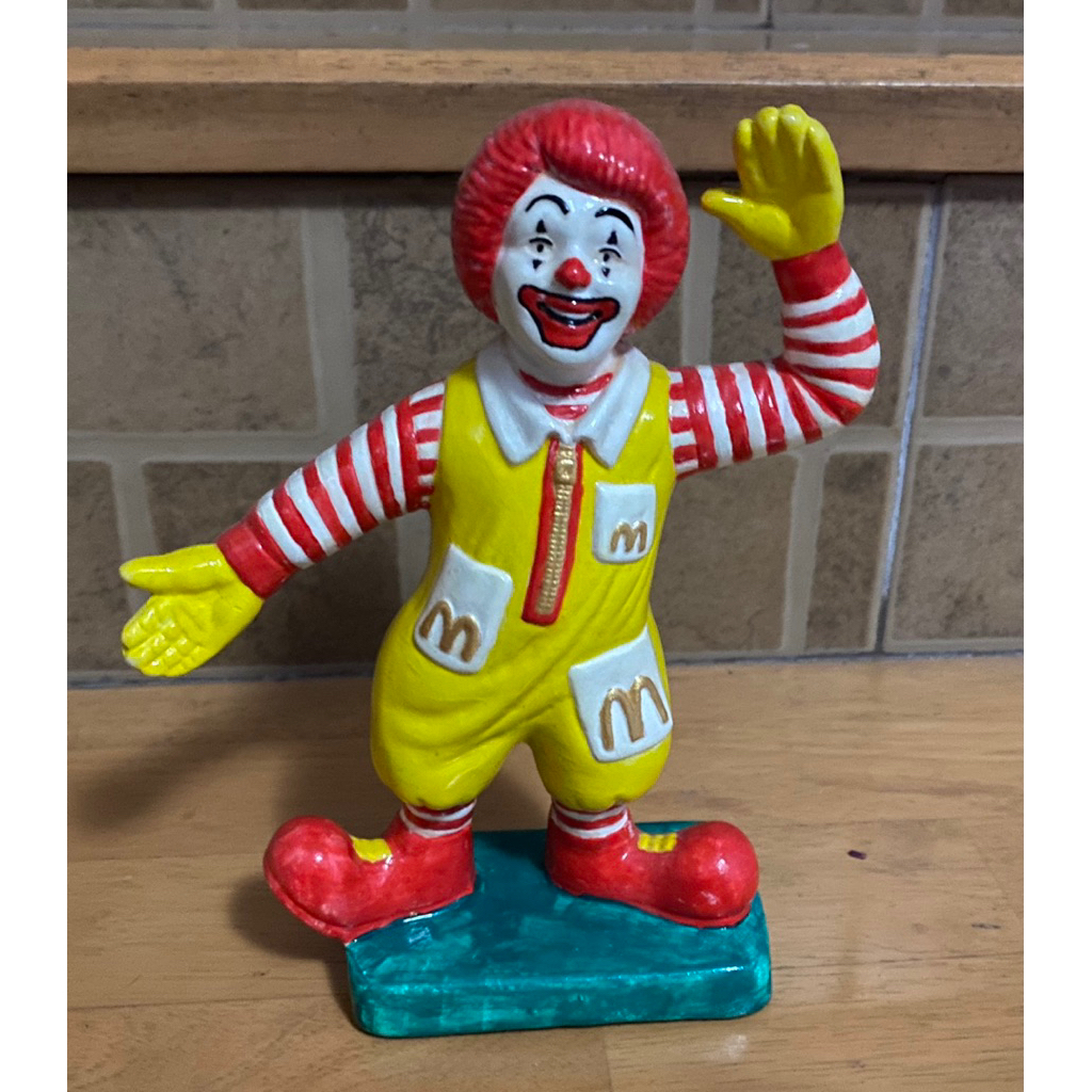 (RARE)McDonald’s : ปูนปลาสเตอร์ระบายสี Ronald