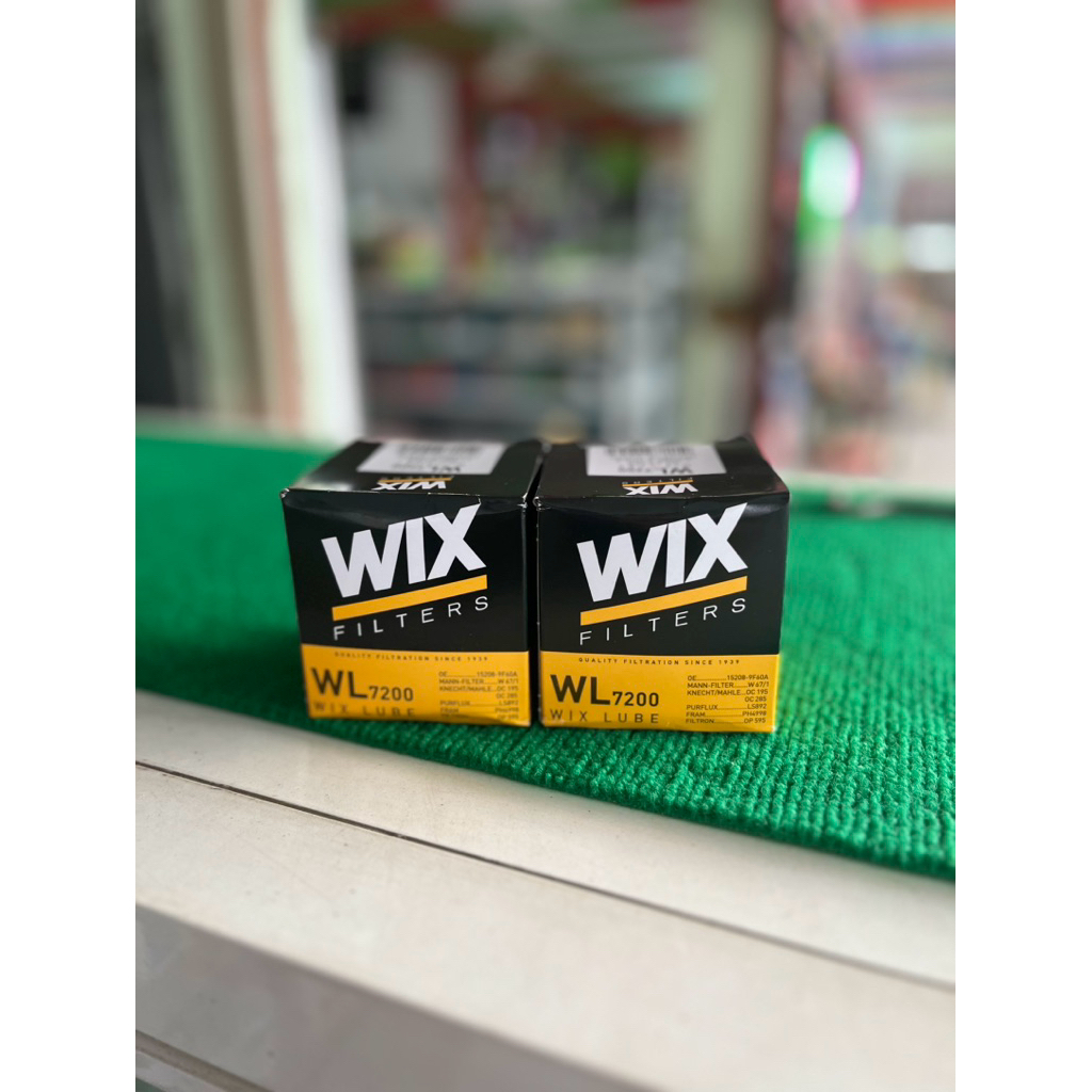 WIX WL7200 ไส้กรองน้ำมันเครื่องบิ๊กไบค์ รถยนต์ รถเก๋ง