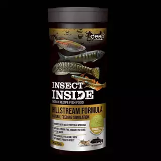 Deep Insect Inside Hillstream อาหารปลาลำธารสูตรพิเศษ โปรตีนจากธรรมชาติ ด้วยส่วนผสมของจิ้งหรีด