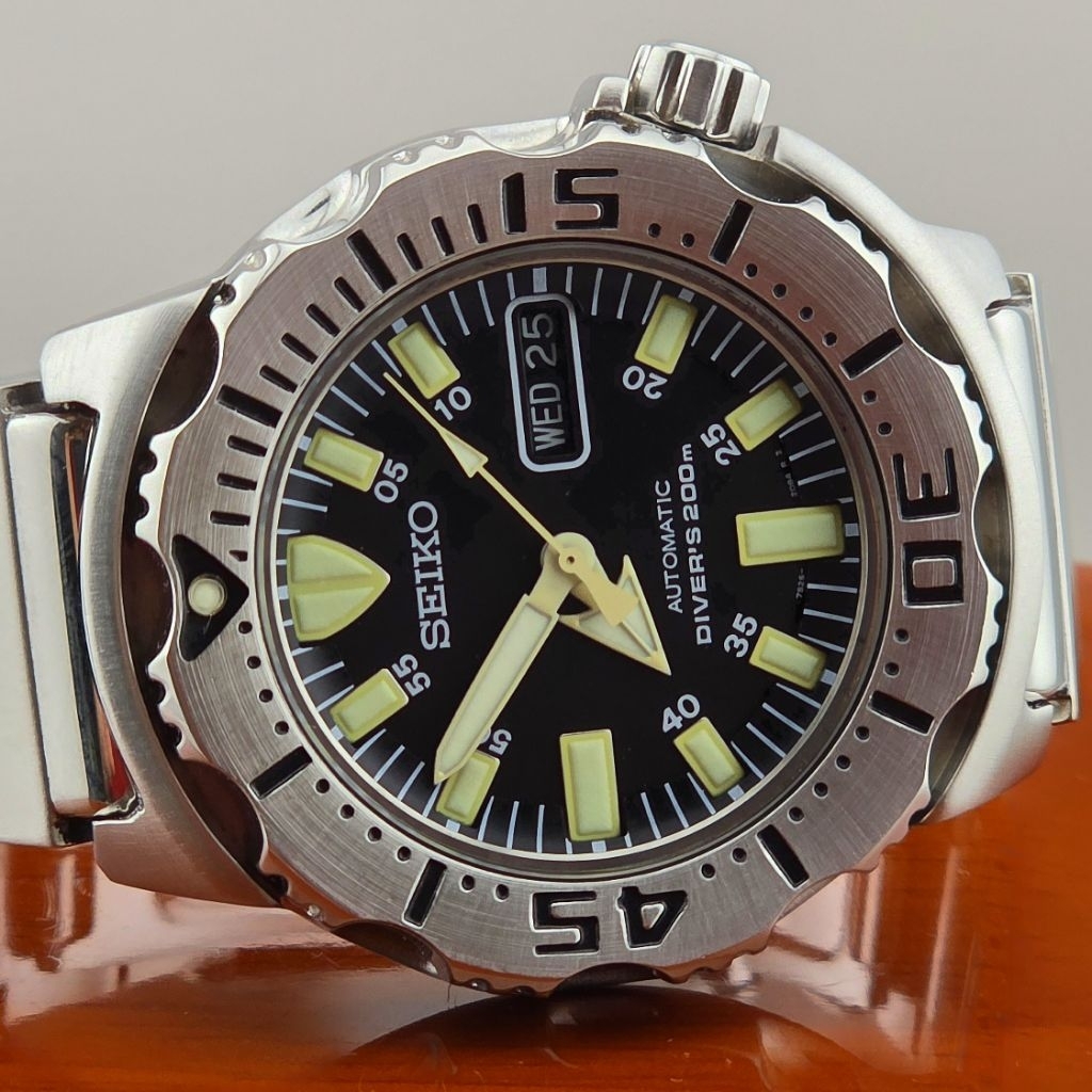 Seiko Diver’s 200m Automatic Ref. 7S26-0350 (Black Monster Gen 1) SKX779

