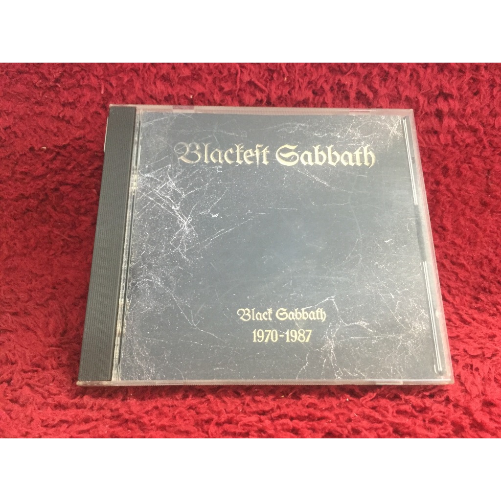 CD Black Sabbath – Blackest Sabbath/Black Sabbath 1970-1987 สภาพตามปก CA62-39