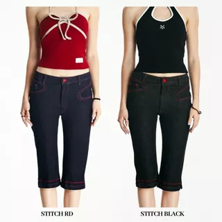 Merge Official - Merge Capri Jeans (พร้อมส่ง)