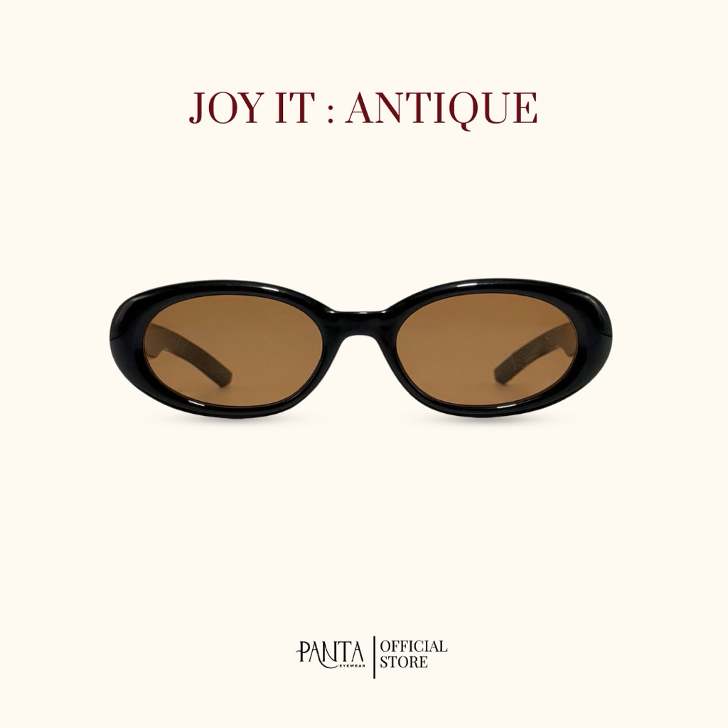 [ ขายดียอดขาย 10k ] PANTA | (พร้อมซอง) JOY IT : ANTIQUE แว่นกันแดด UV400