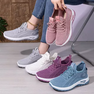 (SE-128) รองเท้าผ้าใบสปอร์ต ลำลอง ระบายอากาศดี น้ำหนักเบา ใส่วิ่ง เดิน เที่ยว ทำงานได้ Sneakers Unisex