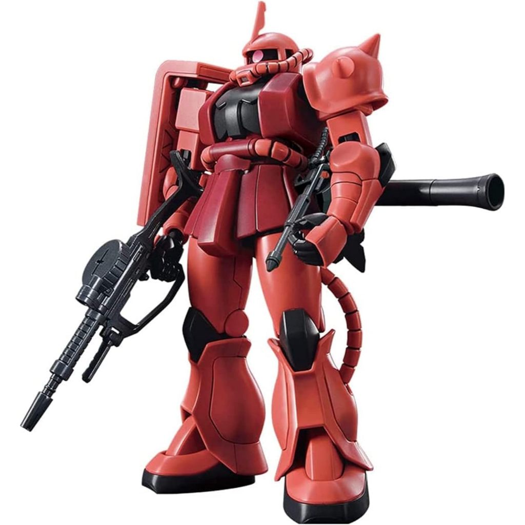 [Directly from Japan] BANDAI SPIRITS HGUC Mobile Suit Gundam Char's Zaku II 1/144 Scale Pre-Colored 