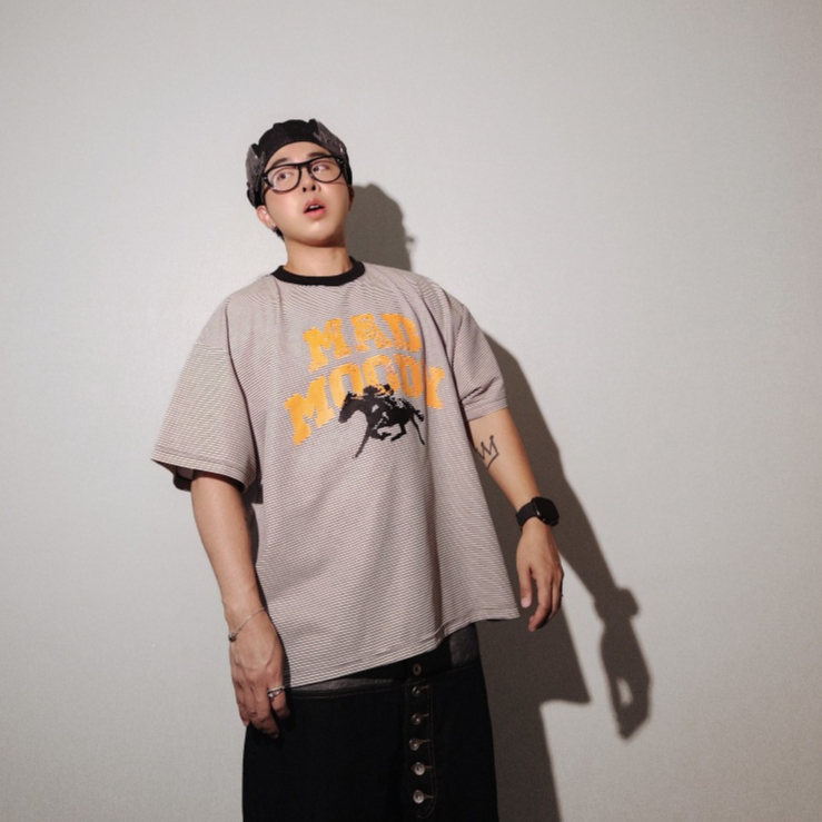 QCLOTH : MAD MOODY BOXY (ส่งด่วนในวัน)