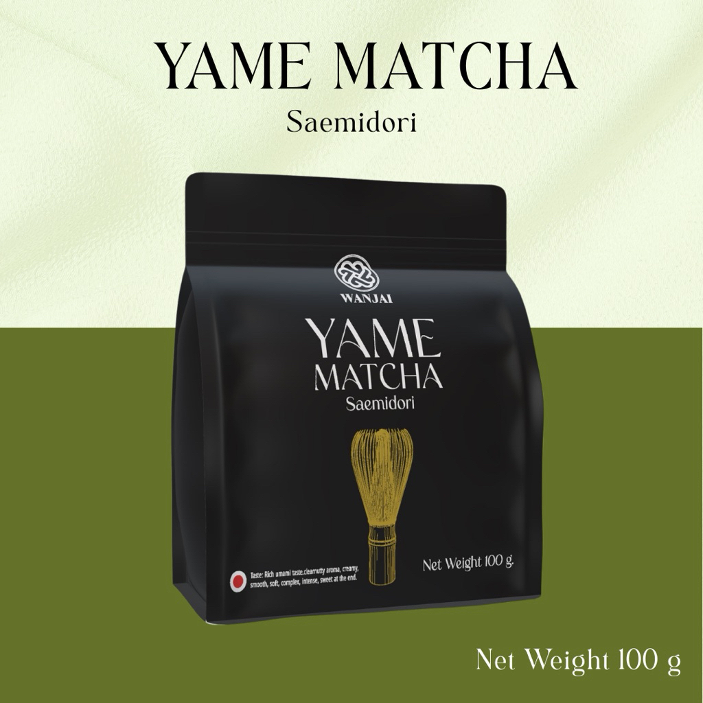 มัทฉะ Yame Super premium grade ผงมัทแท้จากญี่ปุ่น ขนาด 100 กรัม