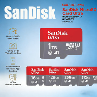 SanDisk Ultra Micro SDXC UHS-I 32GB 64GB 128GB 256GB 512GB 1…