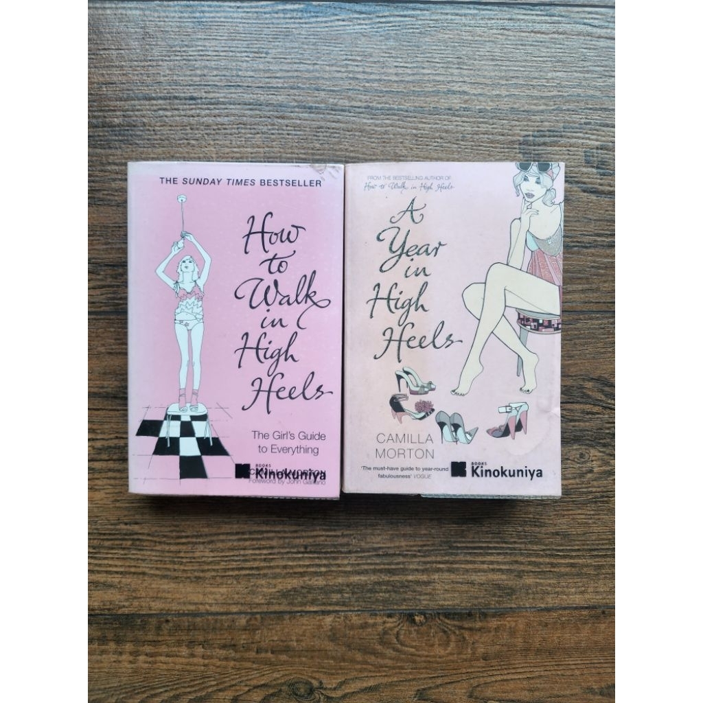 [หนังสือมือสอง!!] How to walk in high heels, A year in high heels