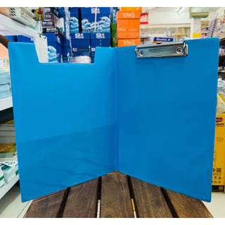 คลิปบอร์ด ปกหนัง A-100 กันน้ำ ORCA A4 ออร์ก้า แผ่นรองเขียน คลิปยึดเอกสารแน่น ไม่มีหลุด แฟ้ม คลิบบอร์ด กระดานรอง หนัง